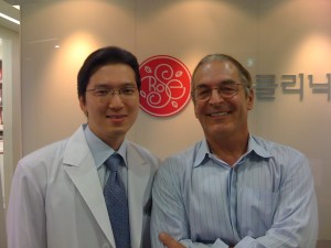 A cosmetic surgeon in Korea who does botox in chin "a chemical chin implant?"