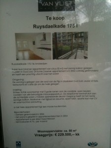 Flat for Sale in Amsterdam